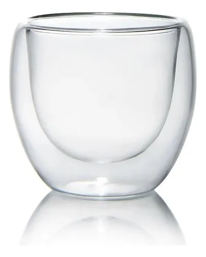 Vaso de borosilicato doble pared